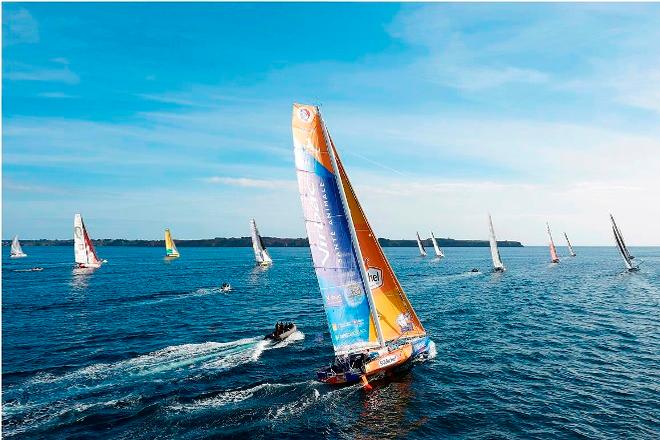 The Vendée Globe wind blowing on the Azimut Challenge © Yvan Zedda - Sea&Co / Azimut